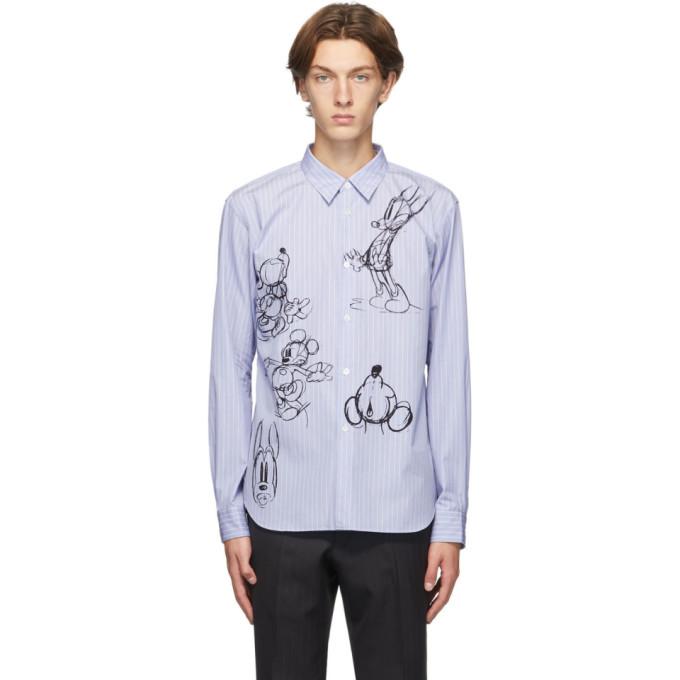 COMME des GARCONS SHIRT BOY / コムデギャルソンシャツボーイ | 2019SS | CINCINNATI BEARCATS  クレイジー パターン プリント パネル 切替 シャツ | L | レッド | メンズ | フリマアプリ ラクマ