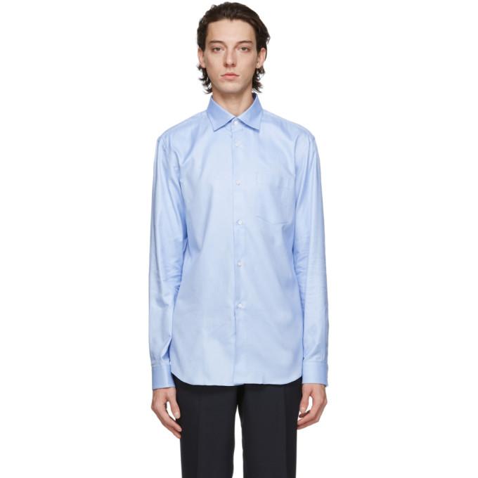 Comme des Garcons Homme Deux Blue Oxford Shirt