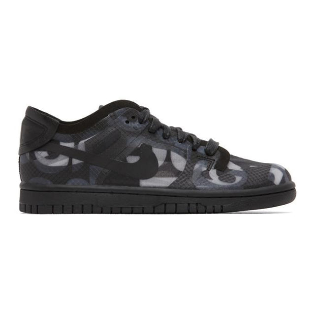 Comme des Garcons Homme Plus Black Nike Edition Dunk Low Sneakers
