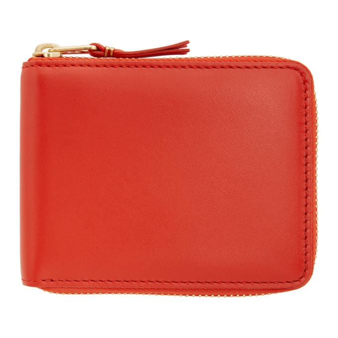 Comme des Garcons Wallets Orange Classic Zip Wallet