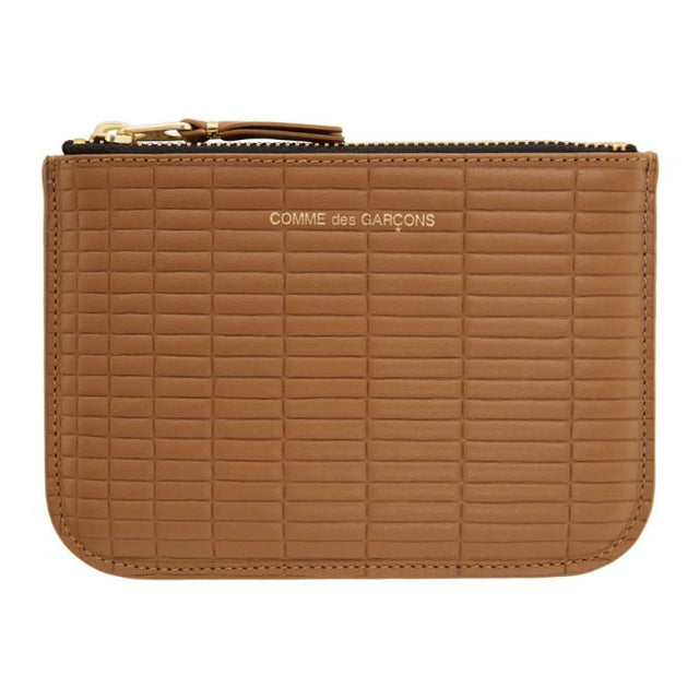 Comme des Garcons Wallets Tan Small Brick Pouch