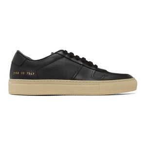 Common Projects Black and Beige BBall Sneakers