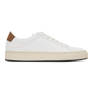 Common Projects White Retro Low Special Edition Sneakers