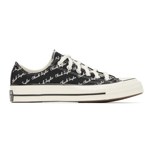 Converse Black and White Signature Chuck 70 Low Sneakers