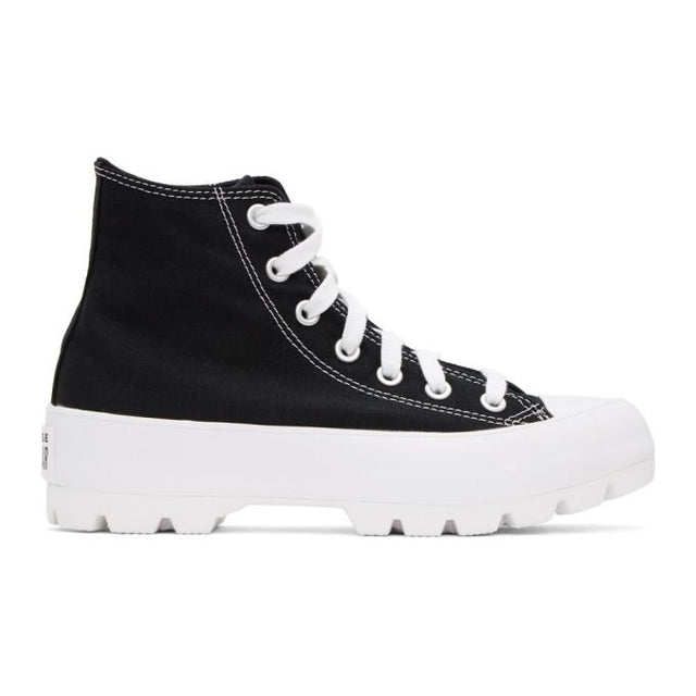 Converse Black Chuck Taylor All Star Lugged High Sneakers