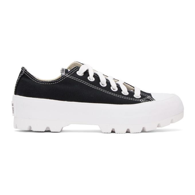 Converse Black Chuck Taylor All Star Lugged OX Low Sneakers