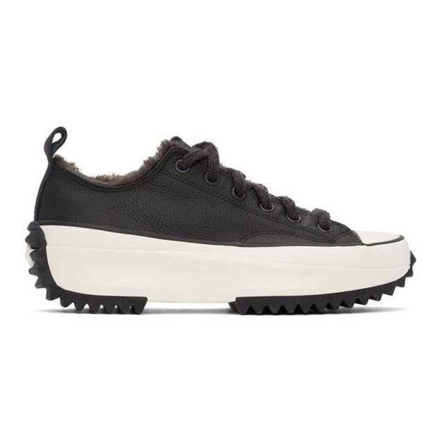 Converse Black Cozy Club Run Star Hike Sneakers
