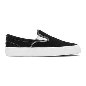 Converse Black Suede One Star Slip-On Sneakers