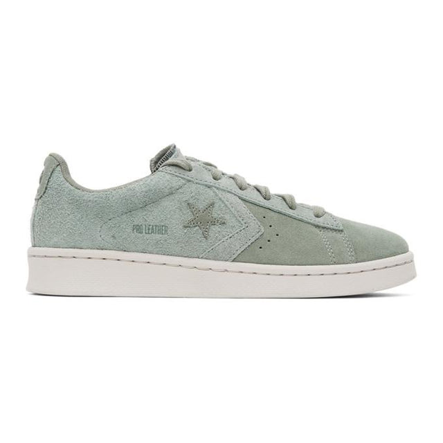 Converse Green Suede Pro Leather OX Sneakers