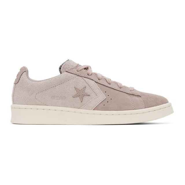 Converse Pink Suede Pro Leather OX Sneakers