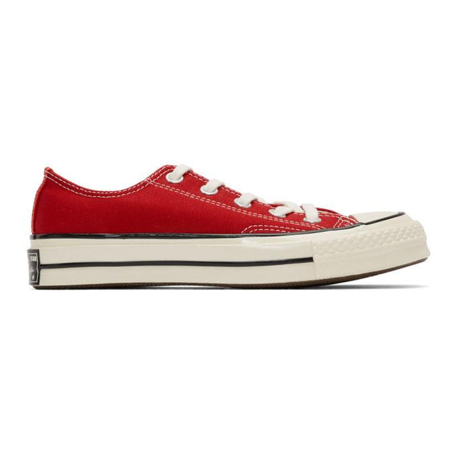 Converse Red Chuck 70 Low Sneakers