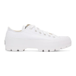 Converse White Chuck Taylor All Star Lugged OX Low Sneakers