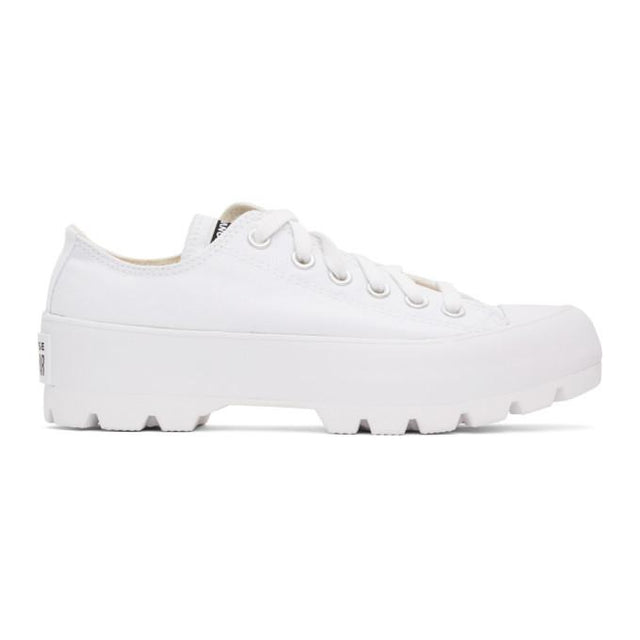 Converse White Chuck Taylor All Star Lugged OX Low Sneakers