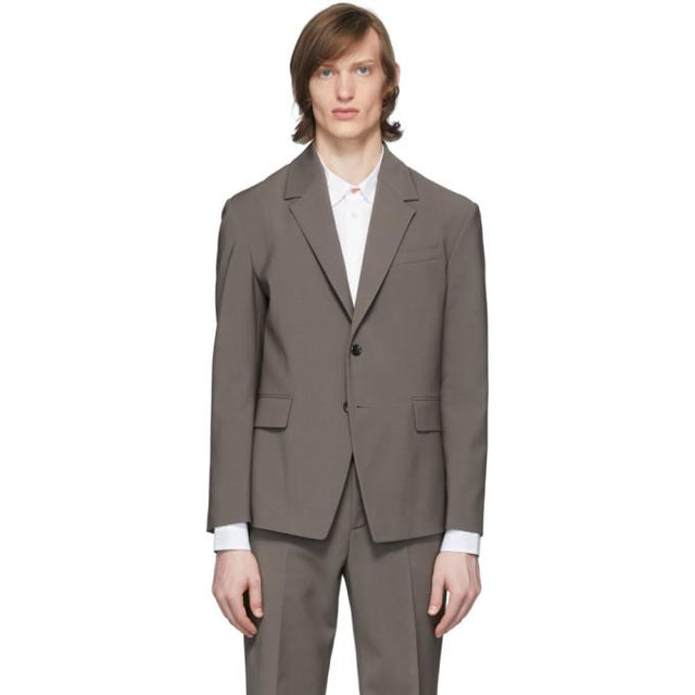 Deveaux New York Grey Suit Blazer