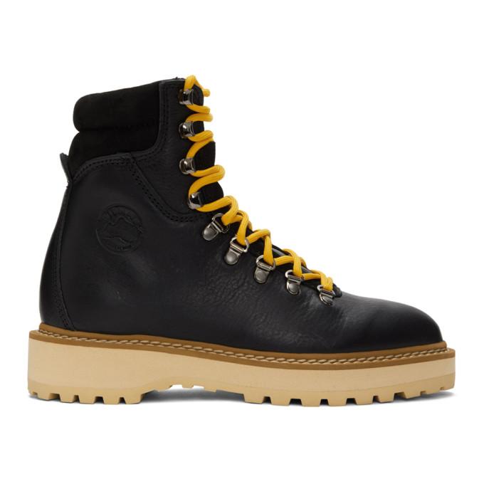 Diemme Black and Beige Monfumo Boots