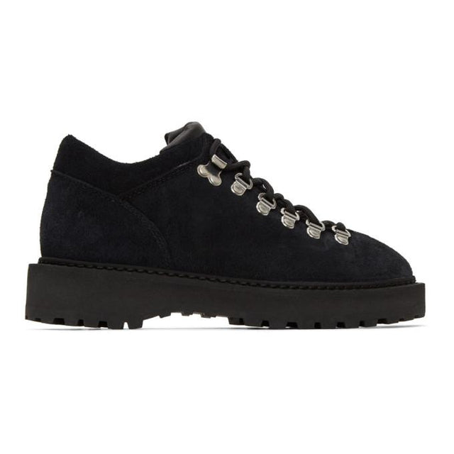 Diemme Black Suede Monfumo Low Sneakers