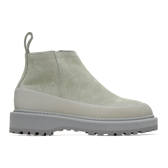 Diemme Grey Suede Paderno Boots