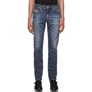 Diesel Blue D-Strukt Washed Jeans