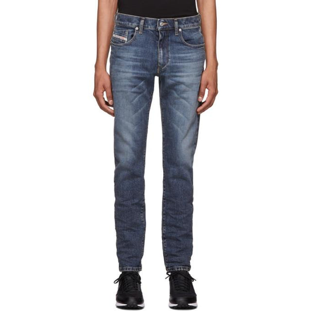 Diesel Blue D-Strukt Washed Jeans