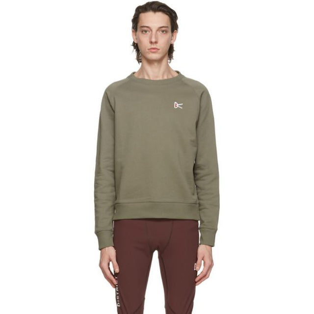 District Vision Khaki Sati Crewneck Sweatshirt