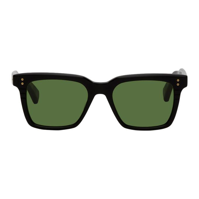 Dita Black and Green Sequoia Sunglasses