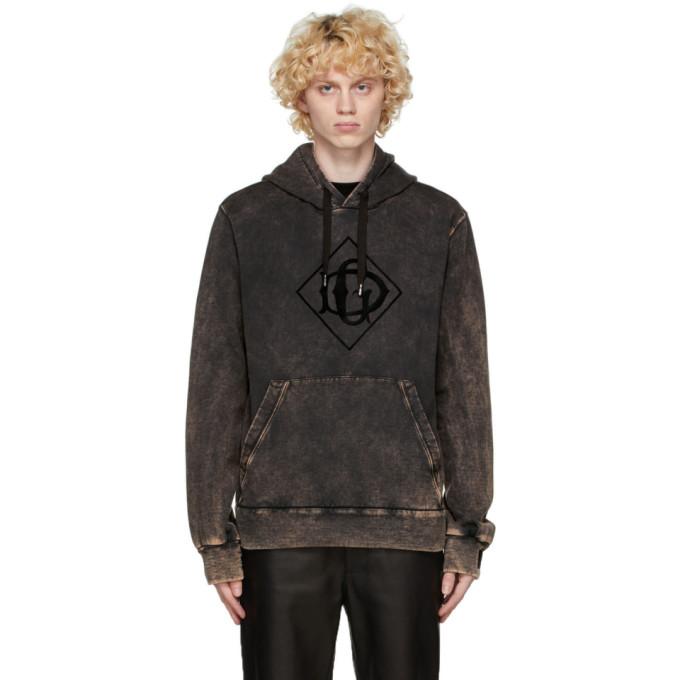 Dolce and Gabbana Black DNA Logo Hoodie