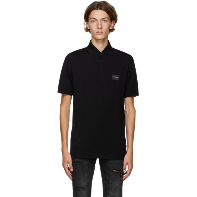 Dolce and Gabbana Black Essentials Polo