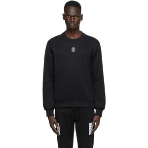 Dolce and Gabbana Black Heart Crown Sweatshirt