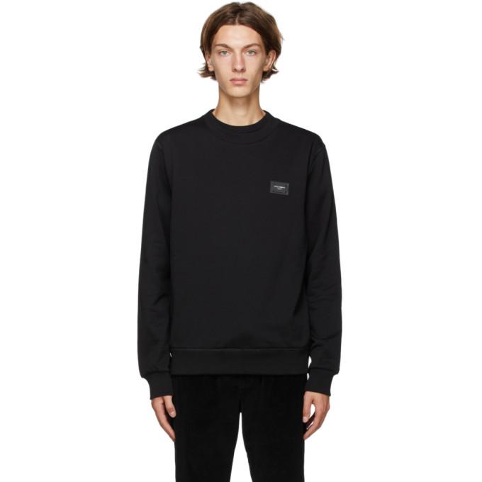 Dolce and Gabbana Black Logo Sweatshirt