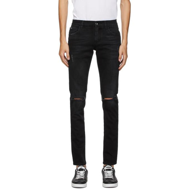 Dolce and Gabbana Black Slim Jeans