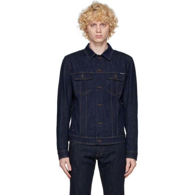 Dolce and Gabbana Indigo Denim Jacket