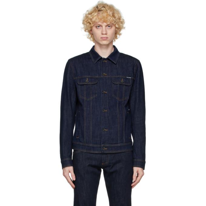 Dolce and Gabbana Indigo Denim Jacket