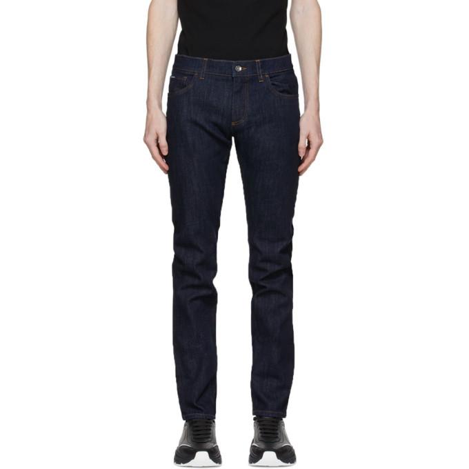Dolce and Gabbana Indigo Skinny Jeans