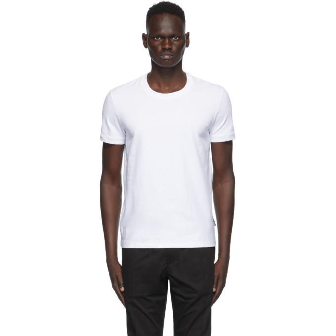 Dolce and Gabbana White Jersey T-Shirt