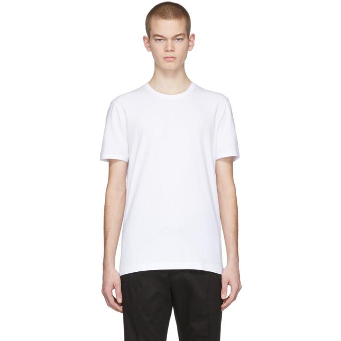 Dolce and Gabbana White Stretch Cotton T-Shirt