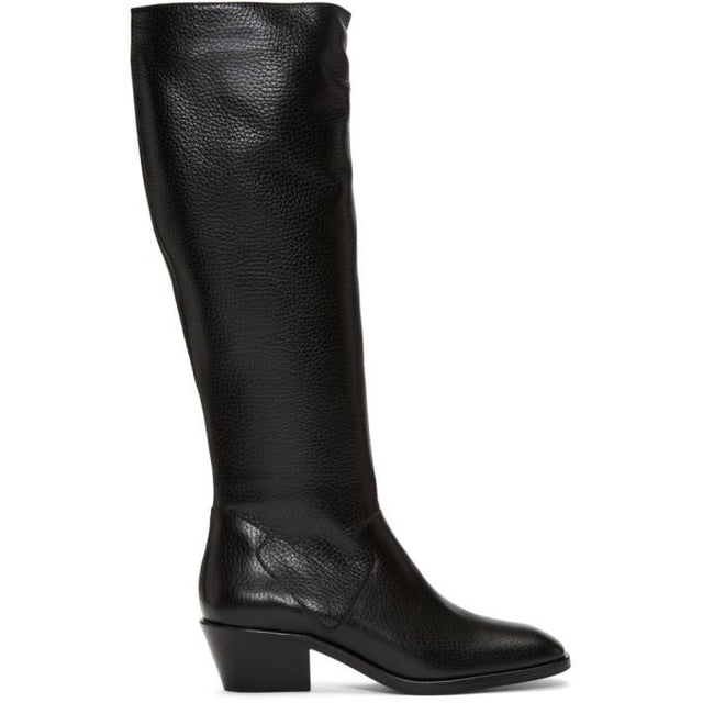 Dorateymur Black Offroad Biker Boots