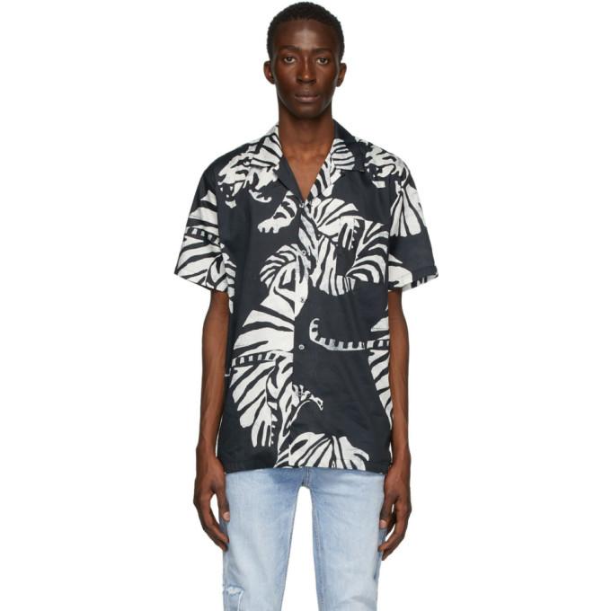 Double Rainbouu Black Nightcrawler Hawaiian Shirt