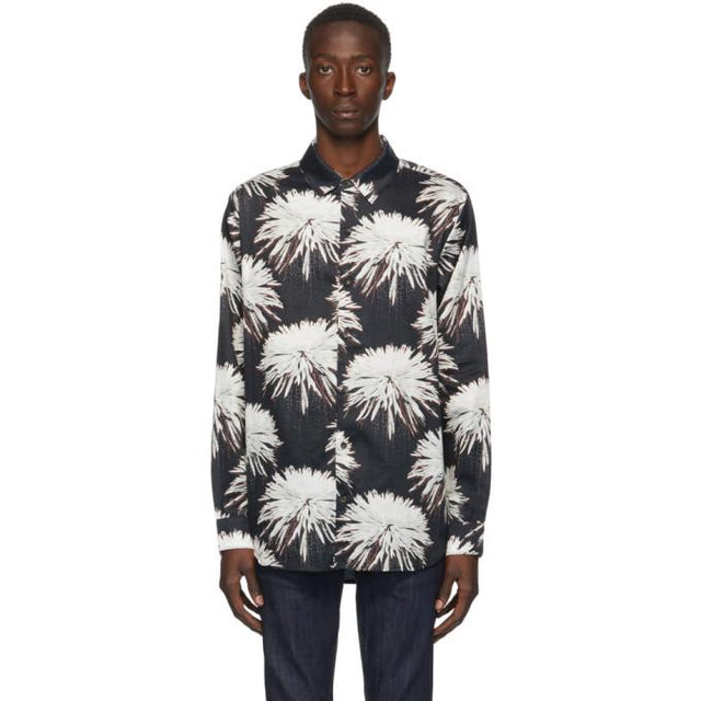 Double Rainbouu Black Space Junk Shirt