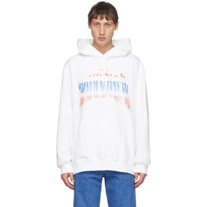 Doublet White Thank You Hoodie