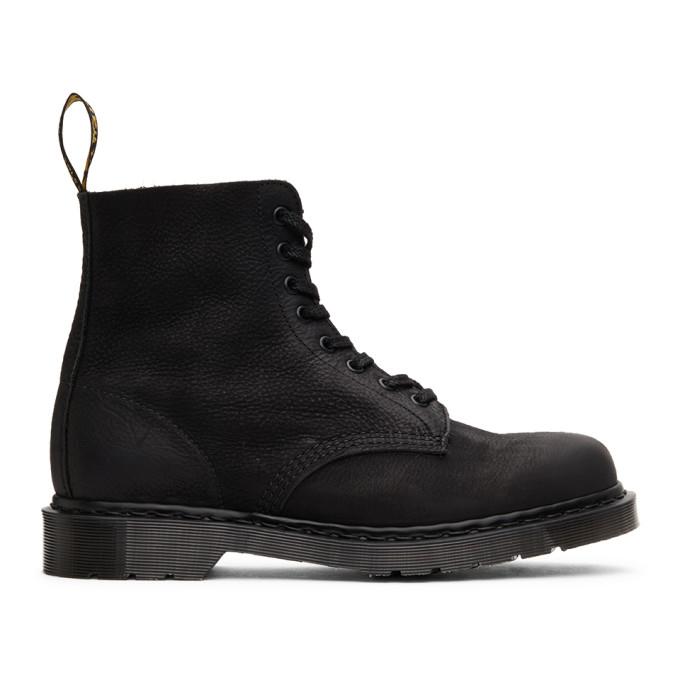 Dr. Martens Black Made In England Titan 1460 Pascal Boots