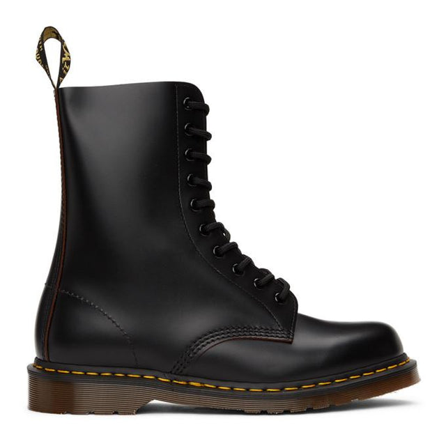 Dr. Martens Black Made In England Vintage 1490 Boots
