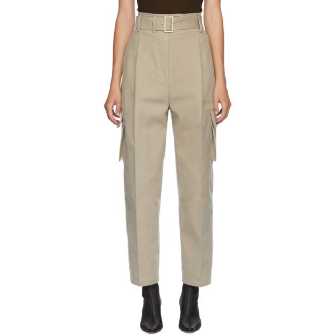 DRAE Khaki Bon Pocket Trousers