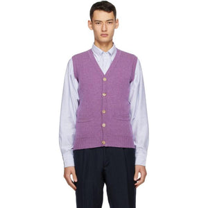 Drakes Purple Geelong Vest
