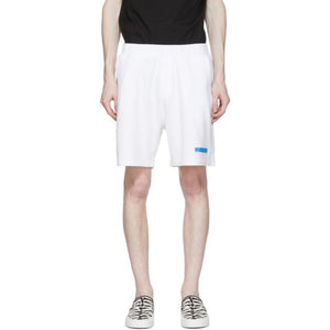 Dsquared2 White Jersey Logo Shorts