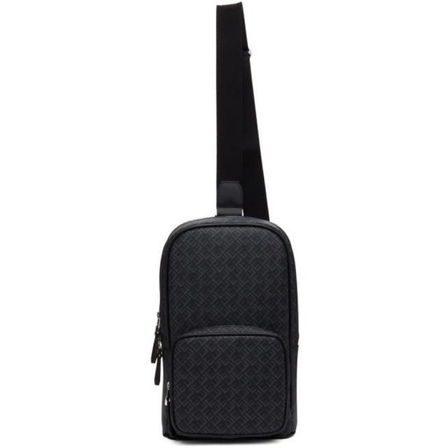 Dunhill Black Signature Sling Backpack
