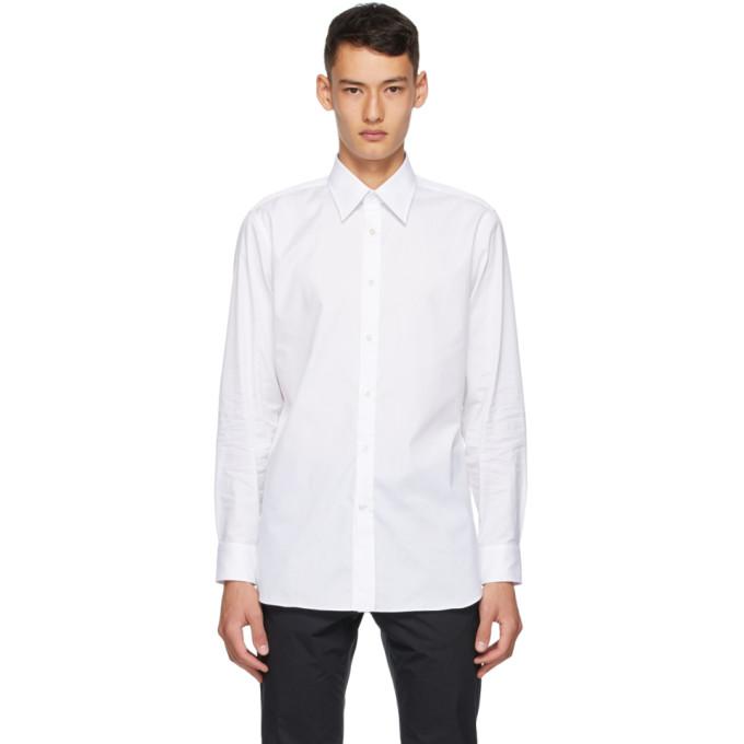 Dunhill White Formal Shirt