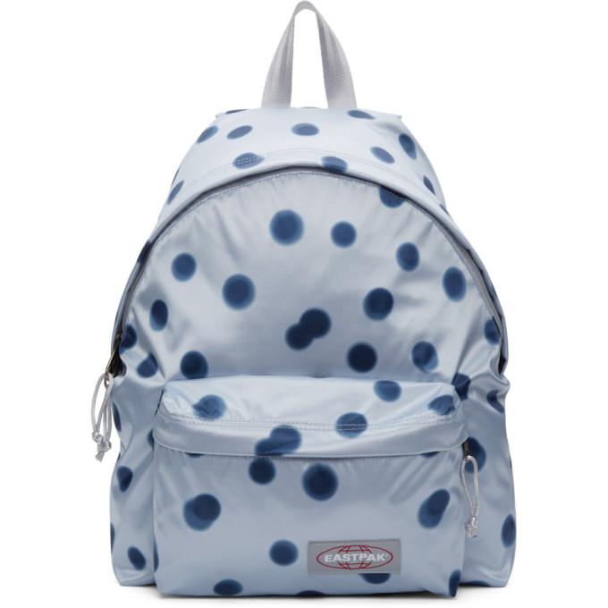 Eastpak Blue Polka Dot Padded Pakr Backpack