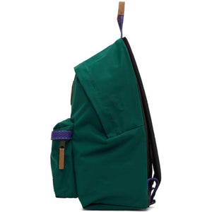Eastpak Green and Purple Padded Pakr Backpack