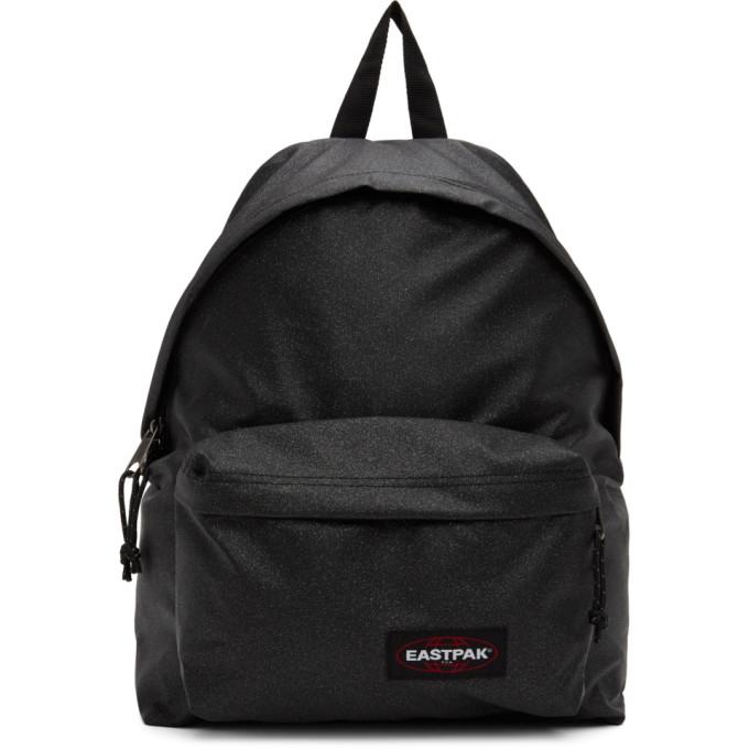 Eastpak Grey Glitter Padded Pakr Backpack