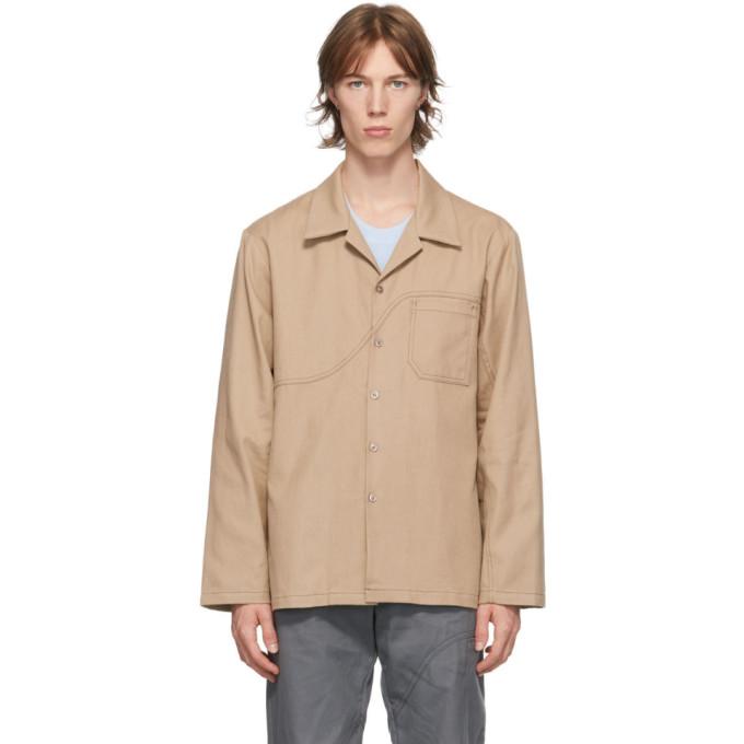 EDEN power corp Beige Field Shirt